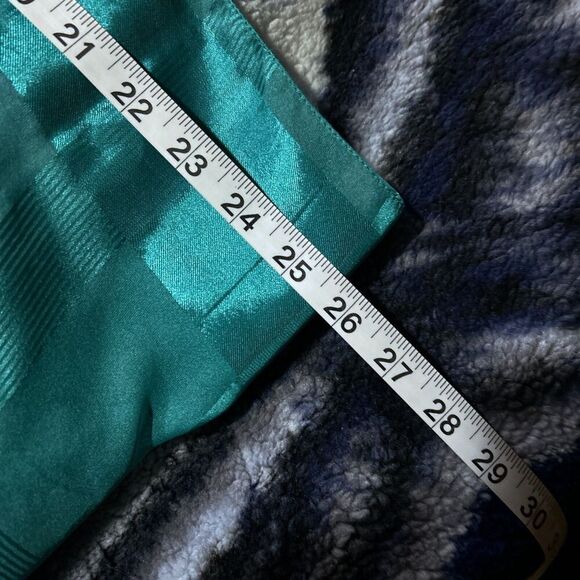 Vintage Berkshire Emerald Green Square Scarf 29 Inch - Picture 3 of 5